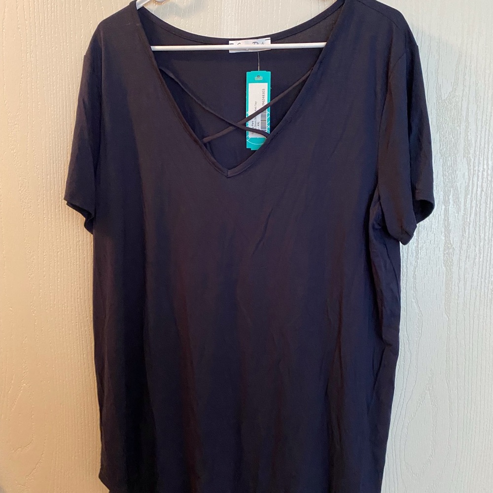 Navy blue t-shirt